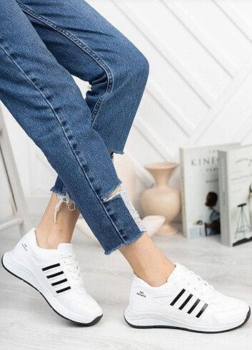 39 Beden beyaz Renk Kadın sneaker 
