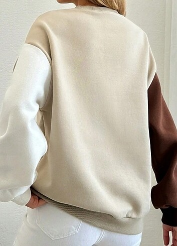 m Beden camel Renk Kadın sweatshirt 