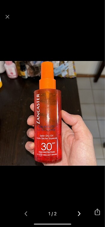 Lancaster Satin Dry Oil 150 ml.