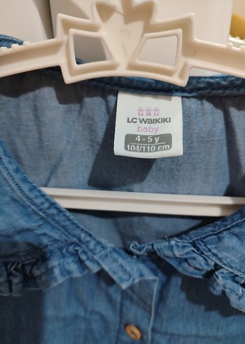 LC Waikiki kız çocuk kot elbise