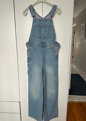 Kadın hamile Mavi KotTulum - Görsel 7