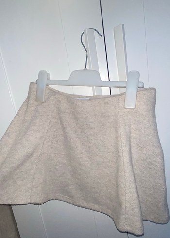 Bershka bej rengi etek - Görsel 2