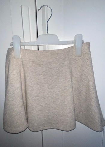 Bershka bej rengi etek - Görsel 3