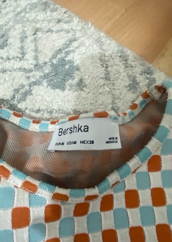bershka  belden baglamali crop - Görsel 4