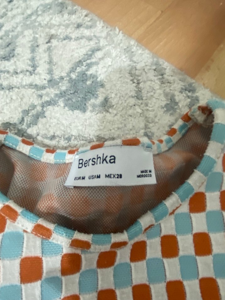 bershka  belden baglamali crop - Görsel 4