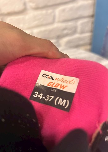 cool wheels cocuk pateni 4 tekerlekli ışıklı - Görsel 4