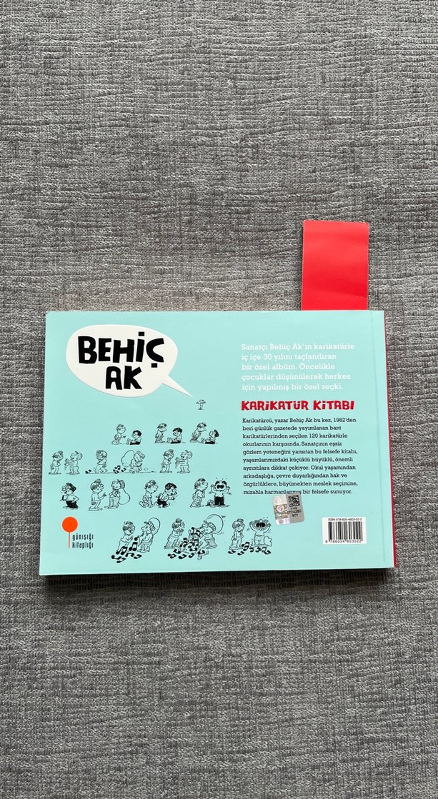 Behçik Ak Karikatür Kitabı - Görsel 2
