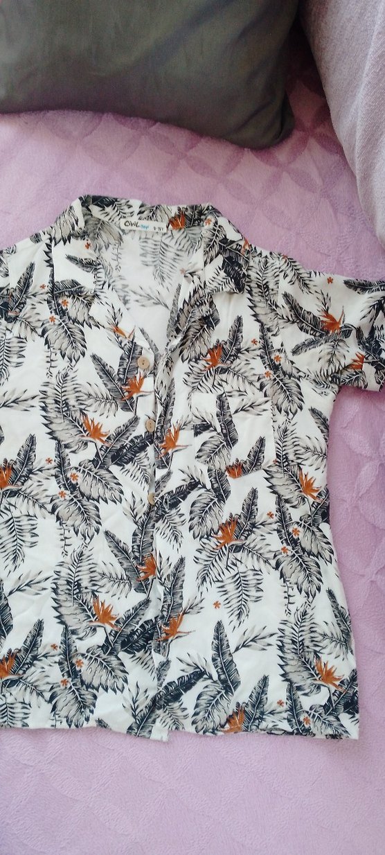 Gri Erkek çocuk gömlek - Görsel 3