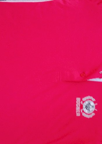 erkek çocuk kırmızı kısa kollu polo tişört - Görsel 2