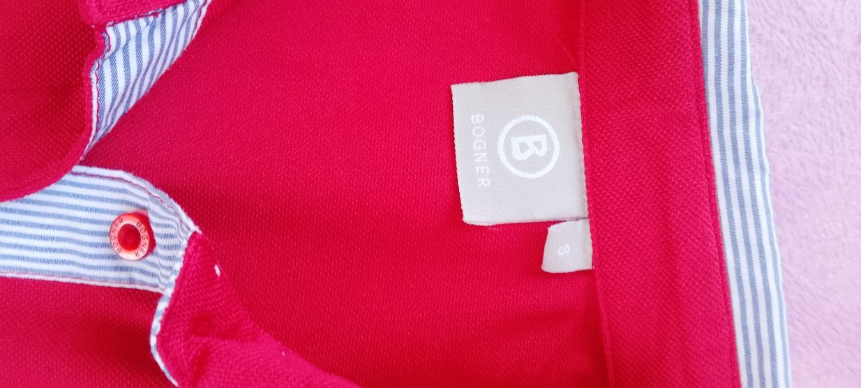 erkek çocuk kırmızı kısa kollu polo tişört - Görsel 3