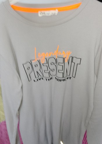 Gri Erkek Çocuk Baskılı Sweatshirt - Görsel 3