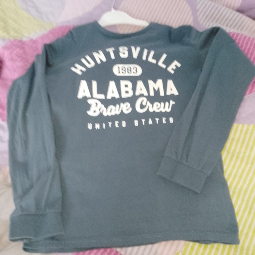 Erkek Gri Baskılı Uzun Kollu Sweatshirt - Görsel 2