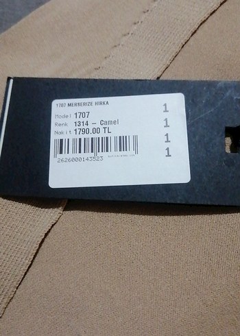 40 Beden Nuss merserize hırka 1 beden