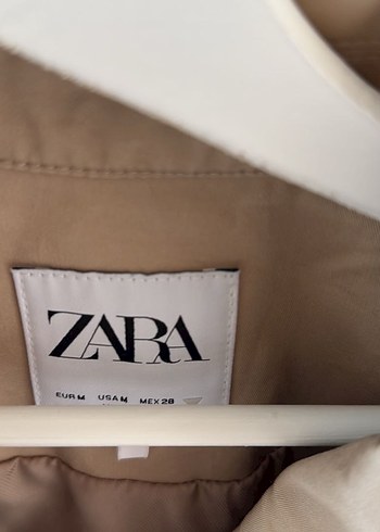 Zara Zara crop trençkot