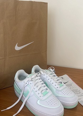 Nike air force yeşil orjınal