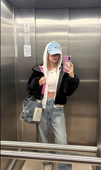 Bershka sıyah kurk pelus