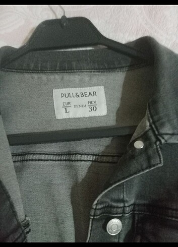l Beden Pullebear kot ceket