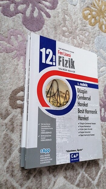 fizik 12. sınıf çap fasikül hepsi mevcut çözülmedi