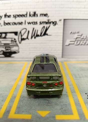 m Beden yeşil Renk Nissan Skyline GT-R R34