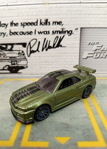 Hot Wheels Nissan Skyline GT-R R34