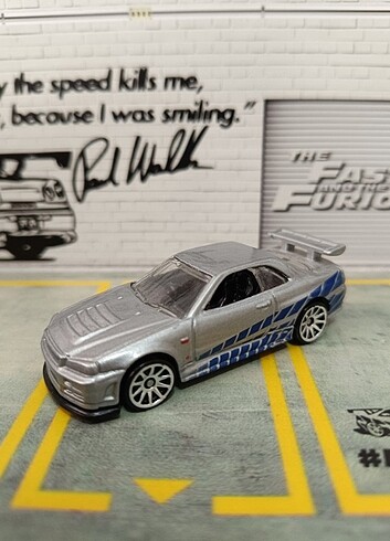 Hot Wheels Nissan Skyline GT-R R34 