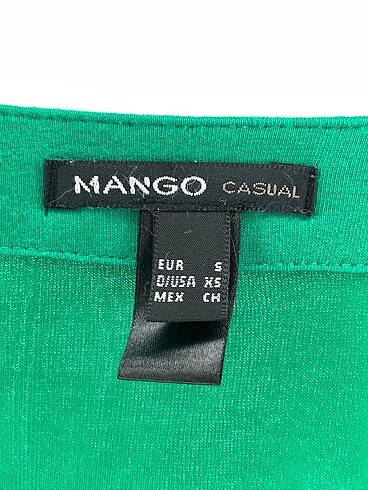 s Beden yeşil Renk Mango Kısa Elbise %70 İndirimli.