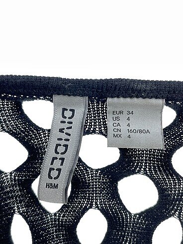 34 Beden siyah Renk H&M Bluz %70 İndirimli.