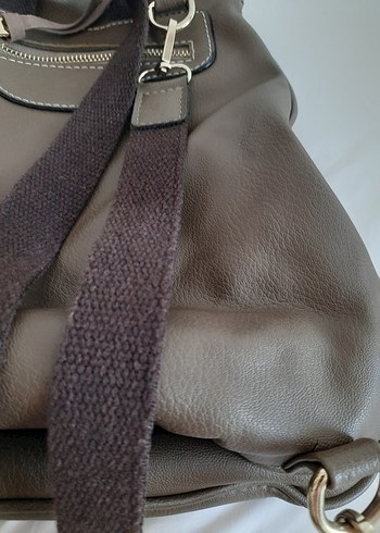 Beta Deri Kahverengi Sırt Çantası - Görsel 10