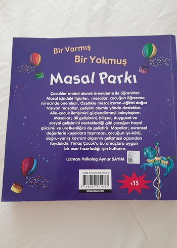 Bir Varmış Bir Yokmuş Masal Parkı Çocuk Kitabı Timaş Çocuk - Görsel 2
