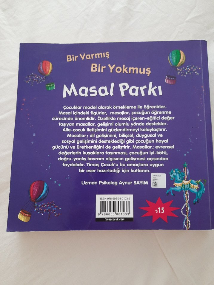 Bir Varmış Bir Yokmuş Masal Parkı Çocuk Kitabı Timaş Çocuk - Görsel 2
