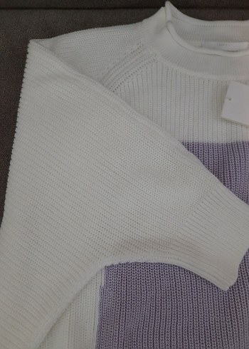 Orjinal Hugo BOSS Beyaz Pamuklu Kadın Kazak - Görsel 7