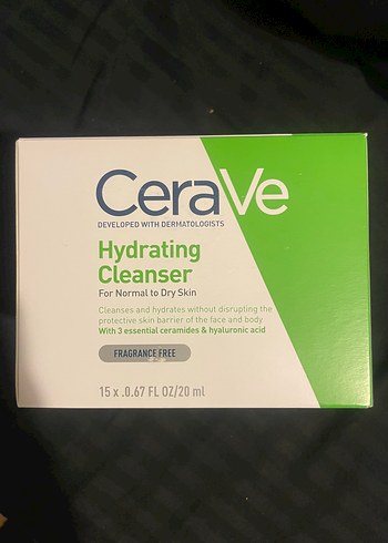 CeraVe Nemlendirici Temizleyici 15x20ml