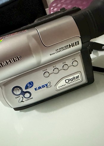 Çalışır Samsung VP-W80 Hi8 video kamera