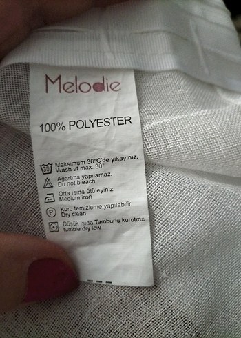 Beyaz Düz Tül Perde - Görsel 5