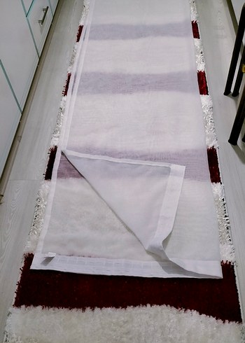 Beyaz Düz Tül Perde - Görsel 4