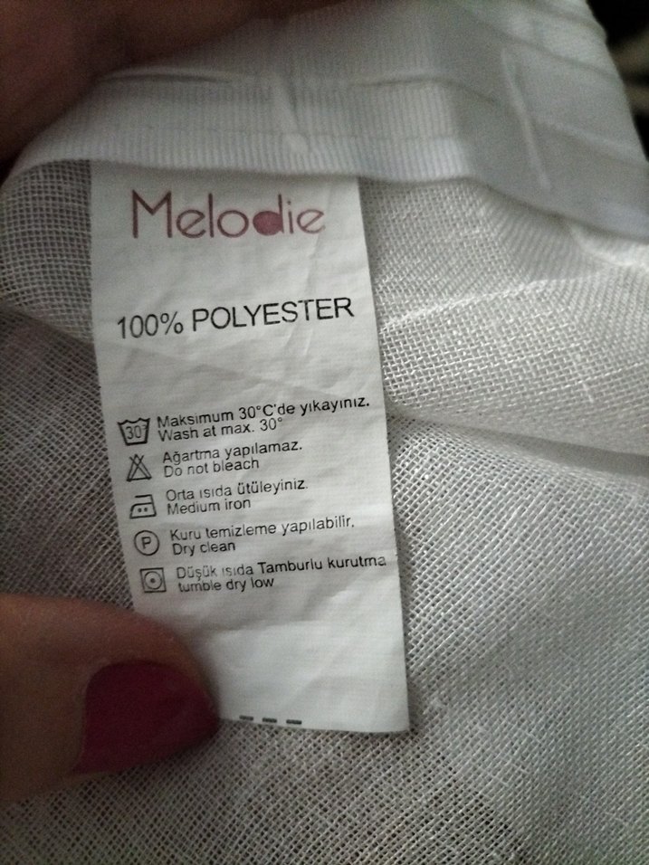 Beyaz Düz Tül Perde - Görsel 5