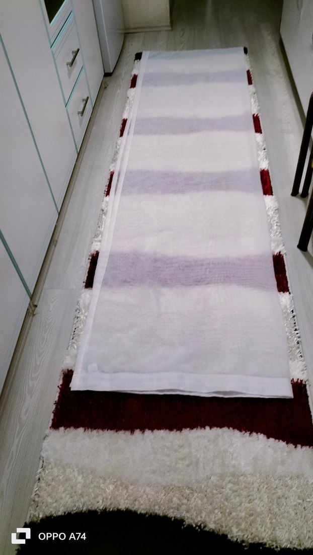 Beyaz Düz Tül Perde - Görsel 2