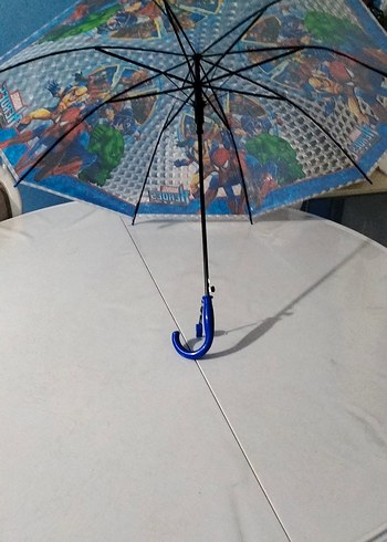 spider-man karakterli çocuk Şemsiye - Görsel 8