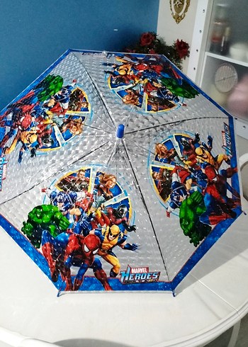 spider-man karakterli çocuk Şemsiye - Görsel 5