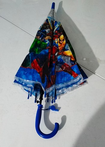 spider-man karakterli çocuk Şemsiye - Görsel 2