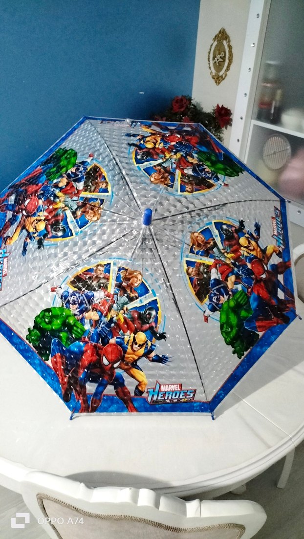 spider-man karakterli çocuk Şemsiye - Görsel 5