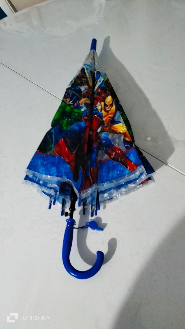 spider-man karakterli çocuk Şemsiye - Görsel 2