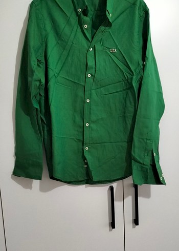 orijinal Lacoste marka gömlek - Görsel 4