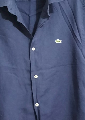 orijinal Lacoste marka Gömlek - Görsel 2