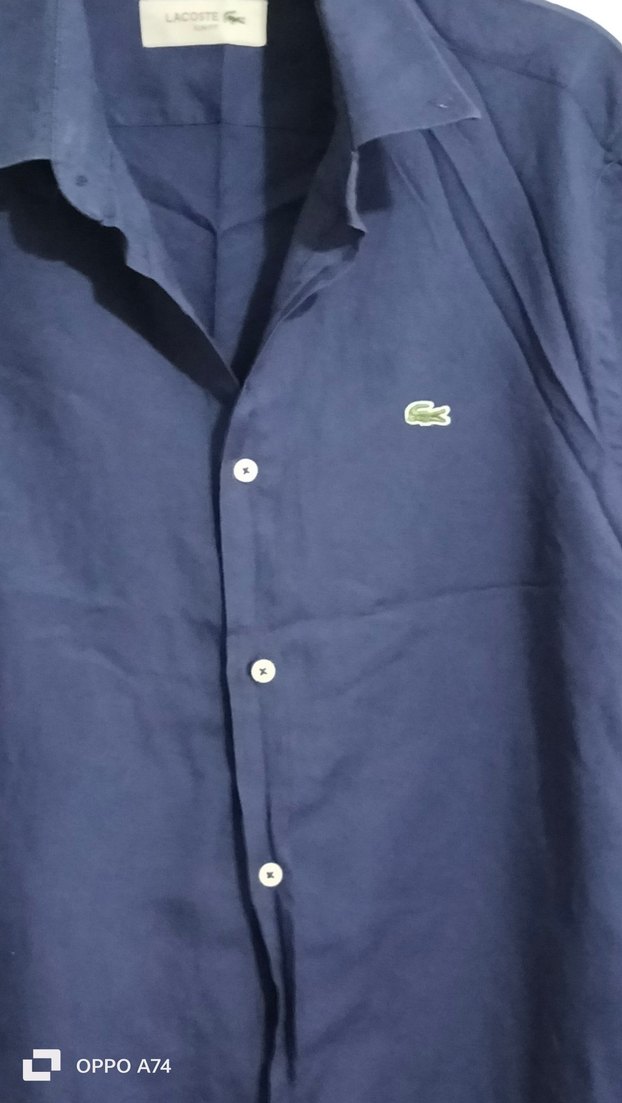 orijinal Lacoste marka Gömlek - Görsel 2