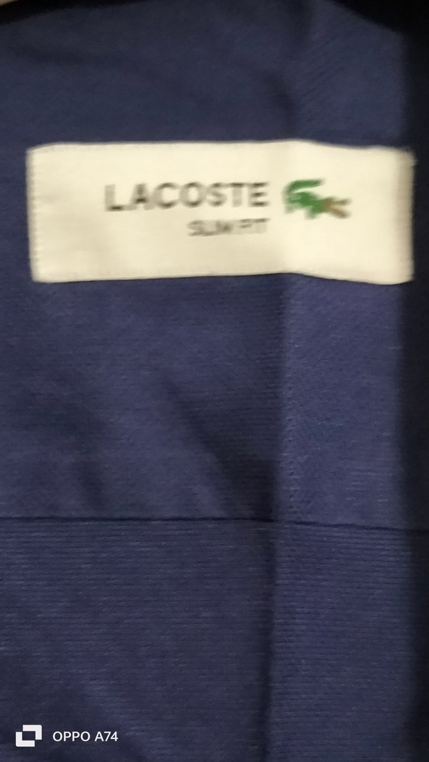 orijinal Lacoste marka Gömlek - Görsel 4