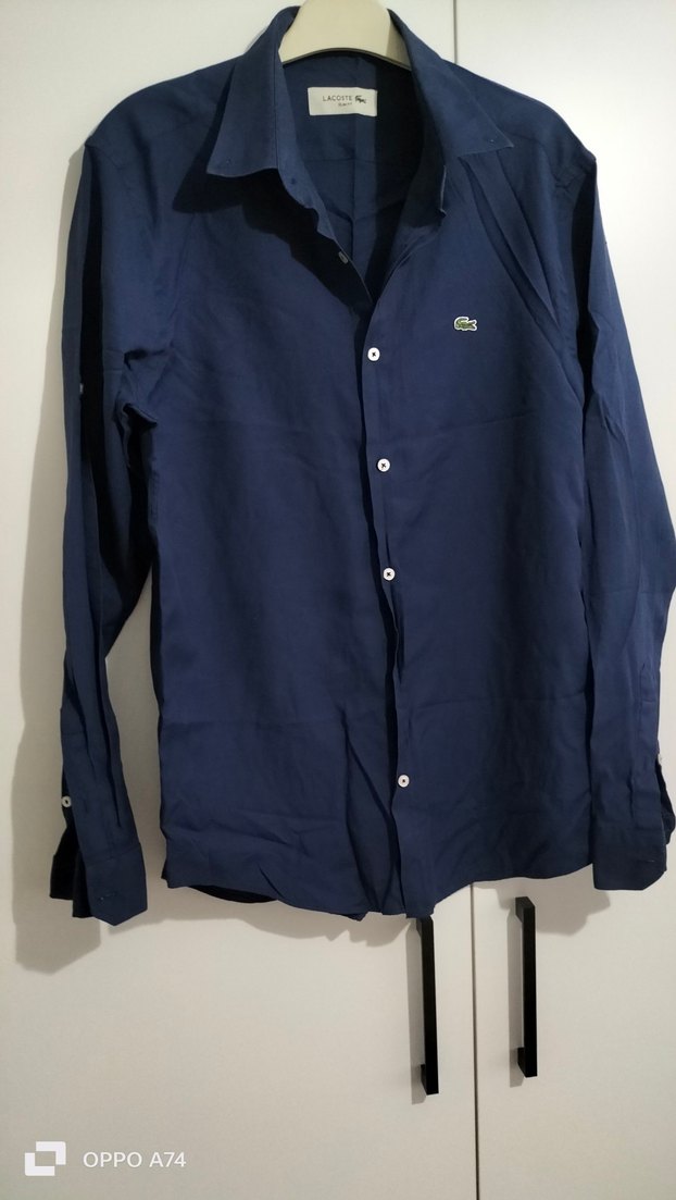 orijinal Lacoste marka Gömlek - Görsel 3