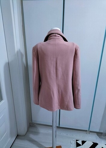 xl Beden pembe Renk Kaşe kaban marka Simge jeans