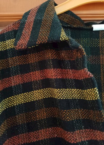 Düğmeli Uzun Kollu Bohem  Tunik - Görsel 3