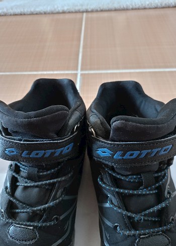 Siyah Erkek Çocuk Biker Botları Velcro - Görsel 3